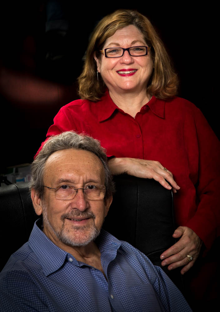 Fredlyn Berger with her husband, part of the family that owns and operates Every Child Achieves