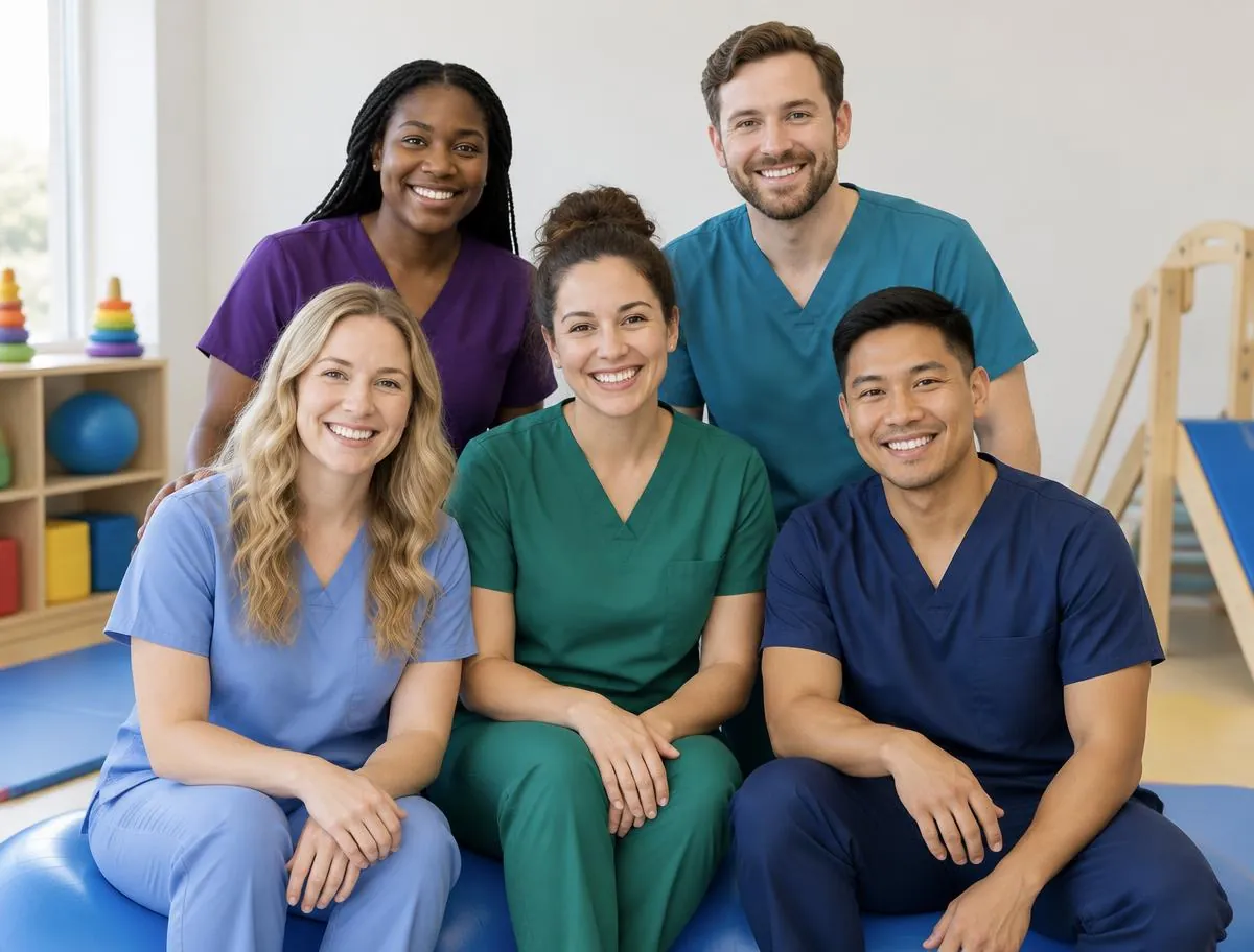 Members of the Every Child Achieves clinical team